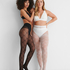 Fishnet tights HKM x NA-KD, Black