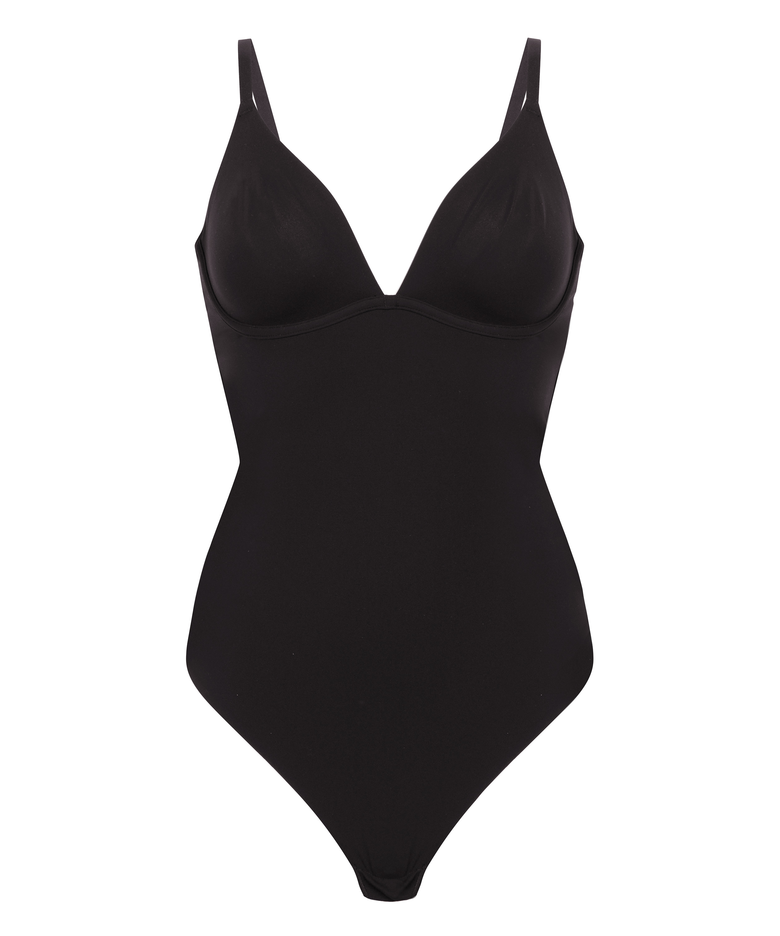 Smooth Non-Padded Body, Black, main