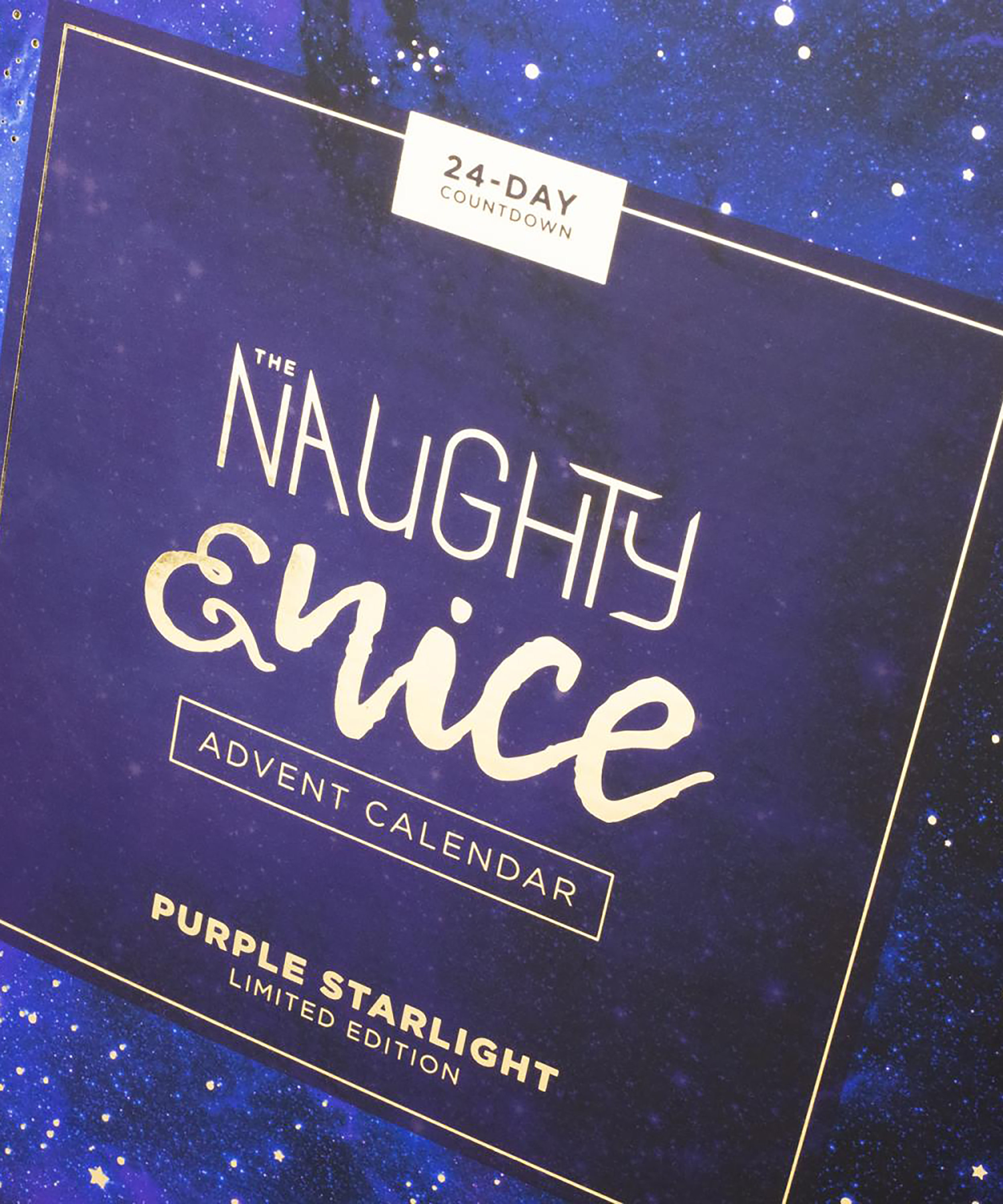 Private Naughty & Nice Advent calendar, Purple, main
