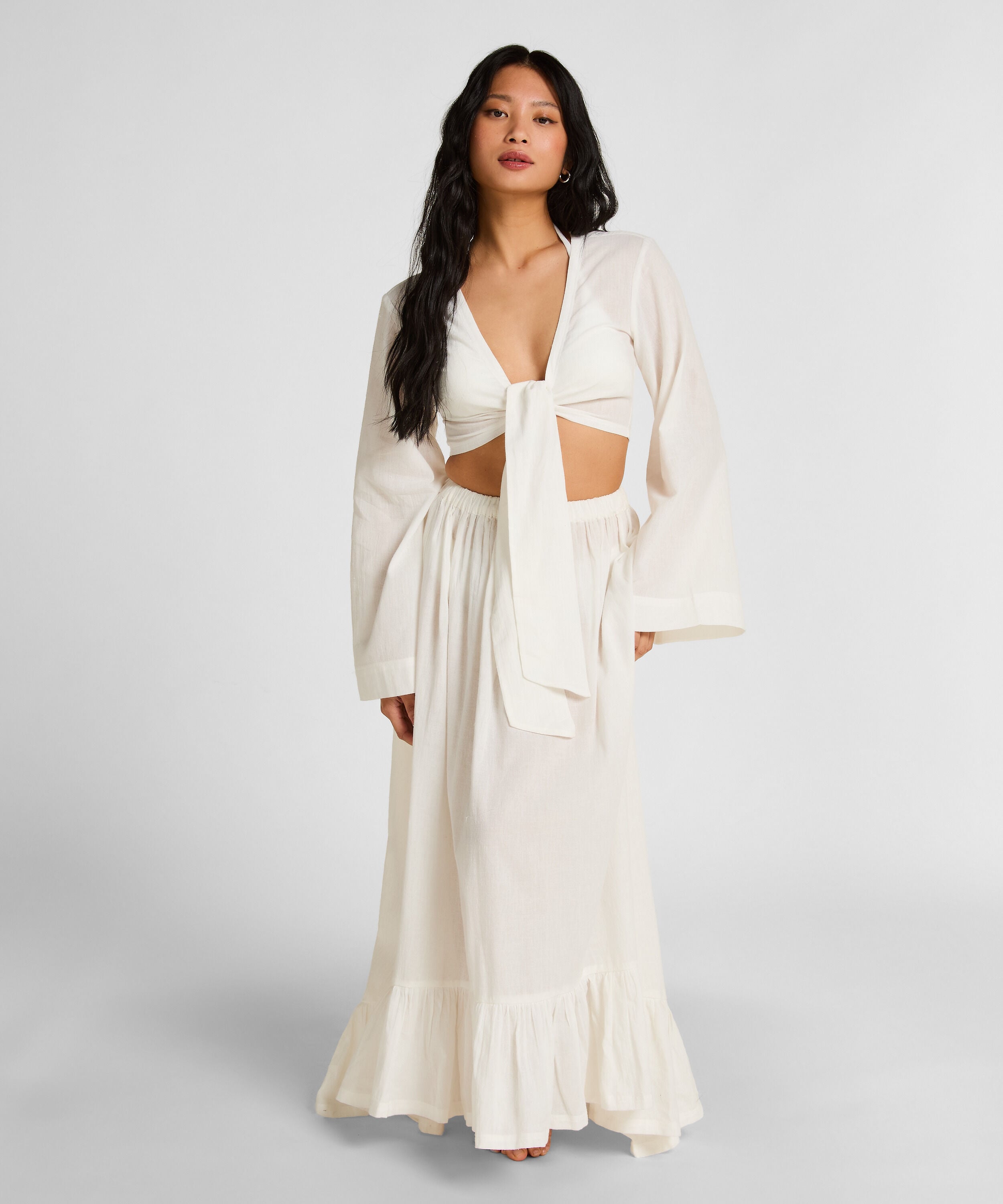 Beach Skirt Glam, White