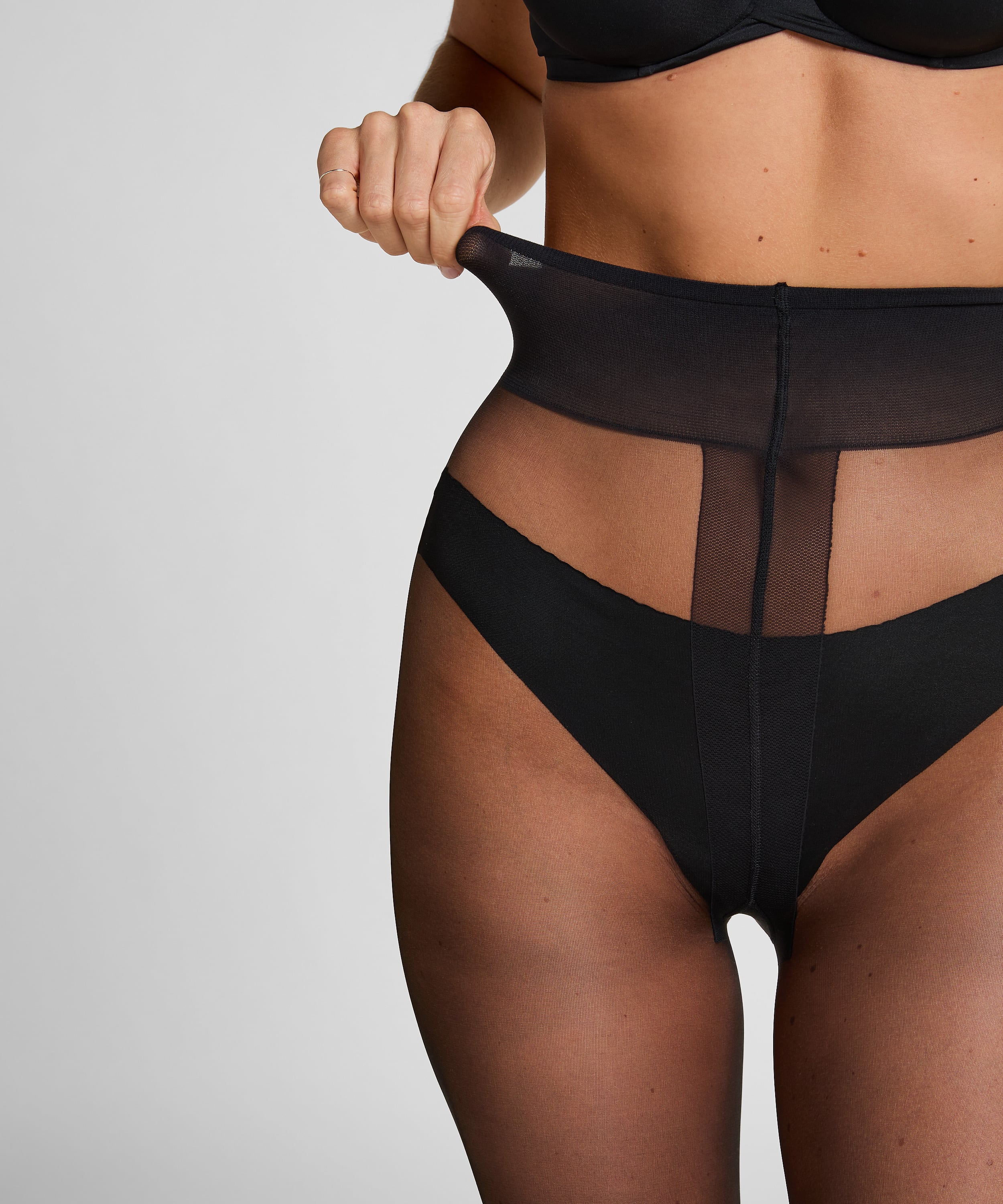 Tights 15 Denier Second Skin, Black, main