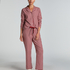 Flannel Pyjama Set, Red