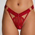 Emmeline Highleg Thong, Red