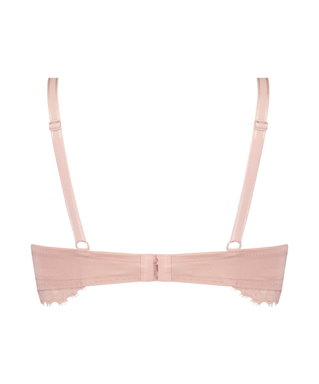 Sabina padded longline non-wired bra, Pink
