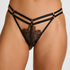 Highleg Thong Bea, Black