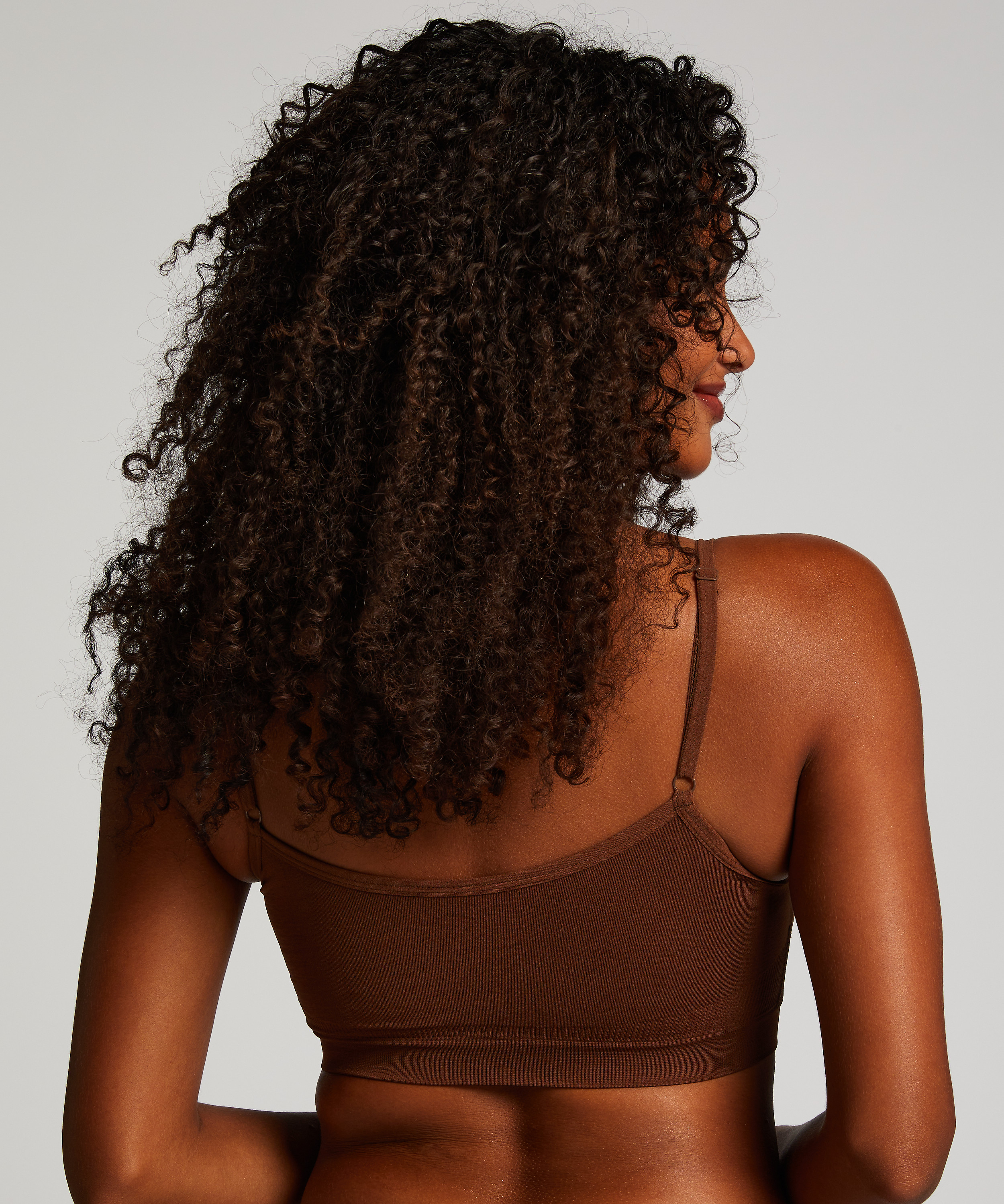 Strappy bralette, Red, main