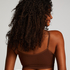 Strappy bralette, Red