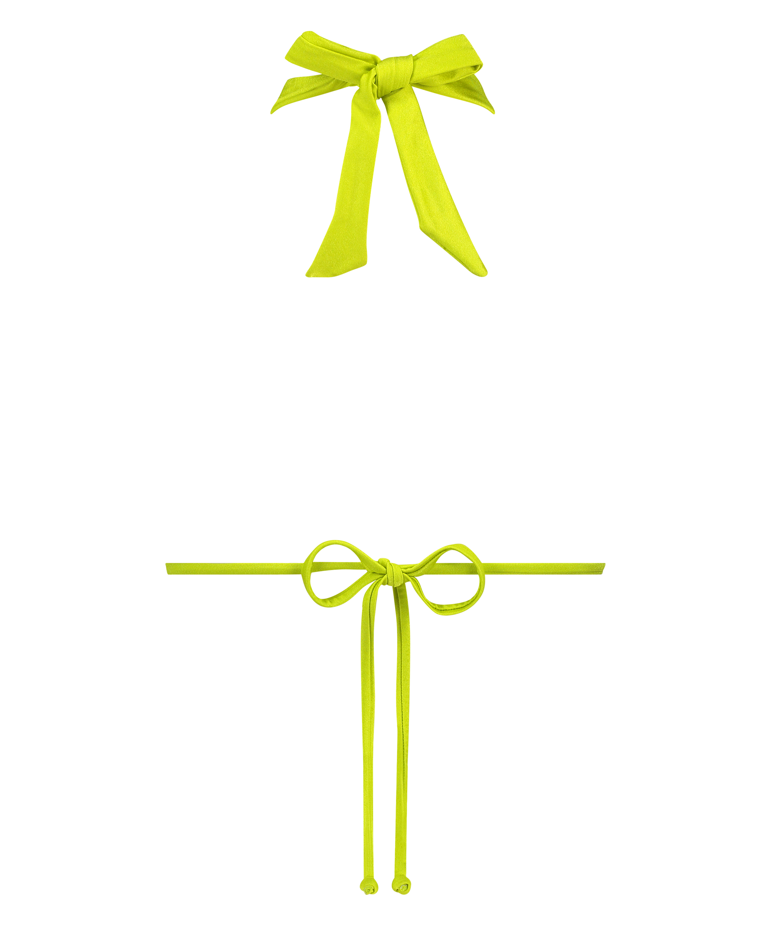 Luxe Multi Way Triangle Bikini Top, Green, main