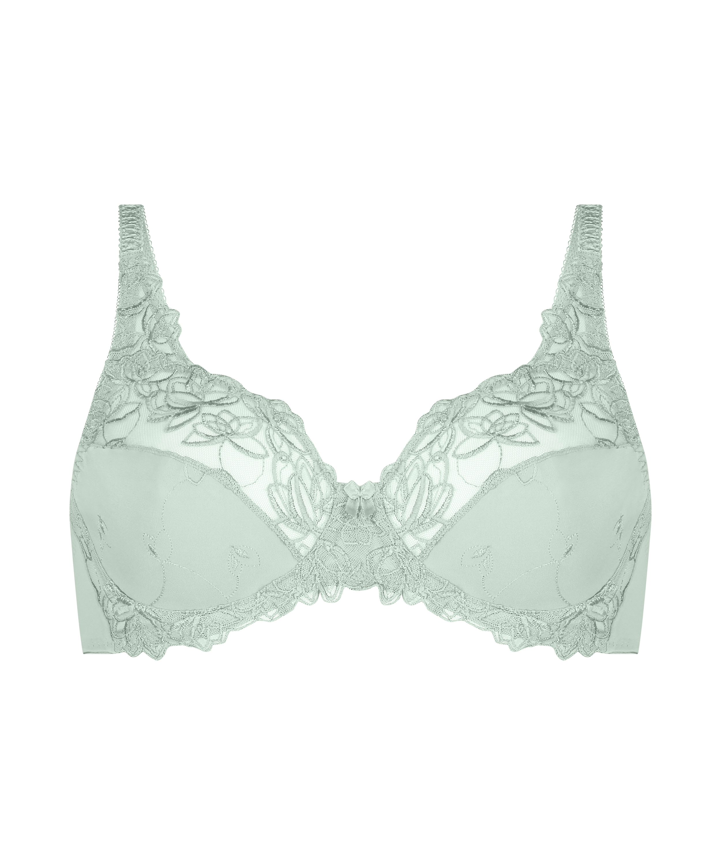 Diva Non-Padded Underwired Bra, Green, main