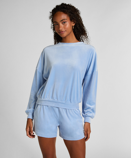Velours Top, Blue