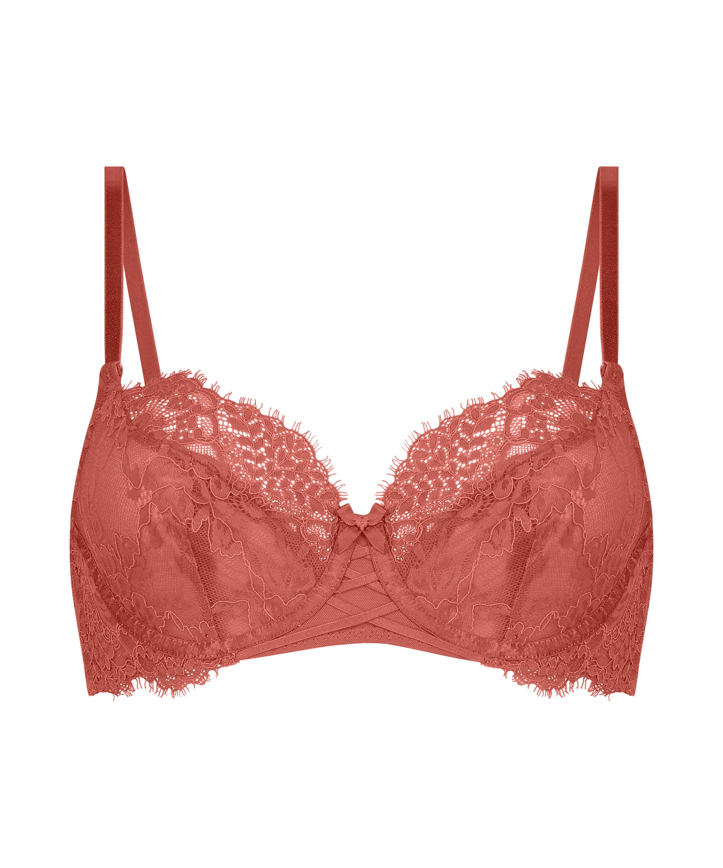Arabella Non-Padded Underwired Bra, Red