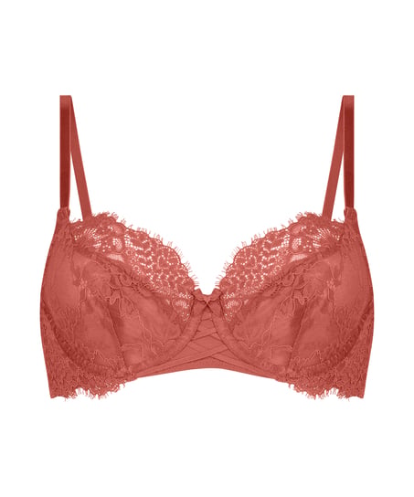 Arabella Non-Padded Underwired Bra, Red