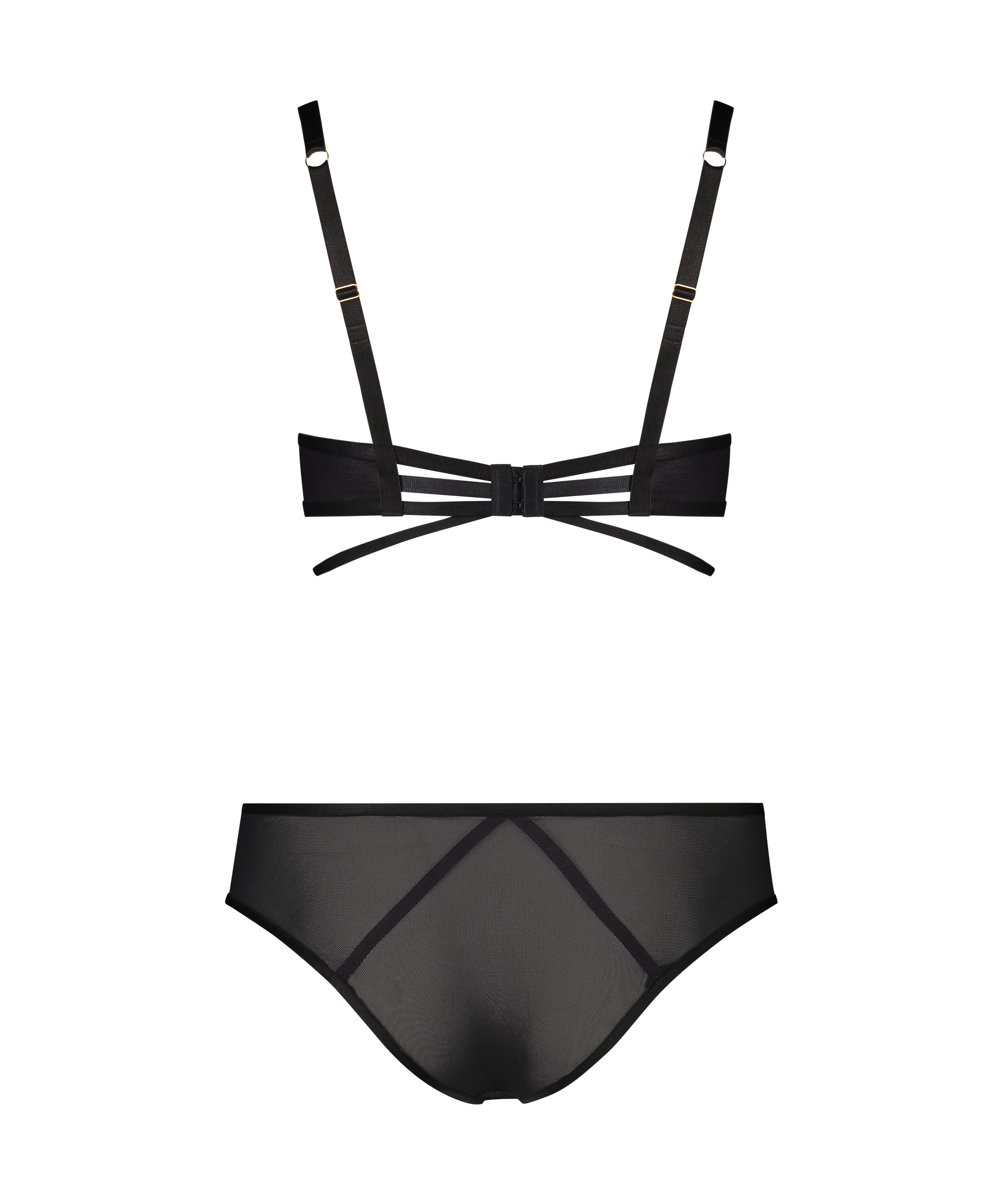 Effie Private body Curvy, Black, main