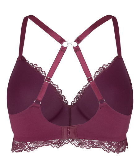 Padded Non-Wired Bra Naomi, Red