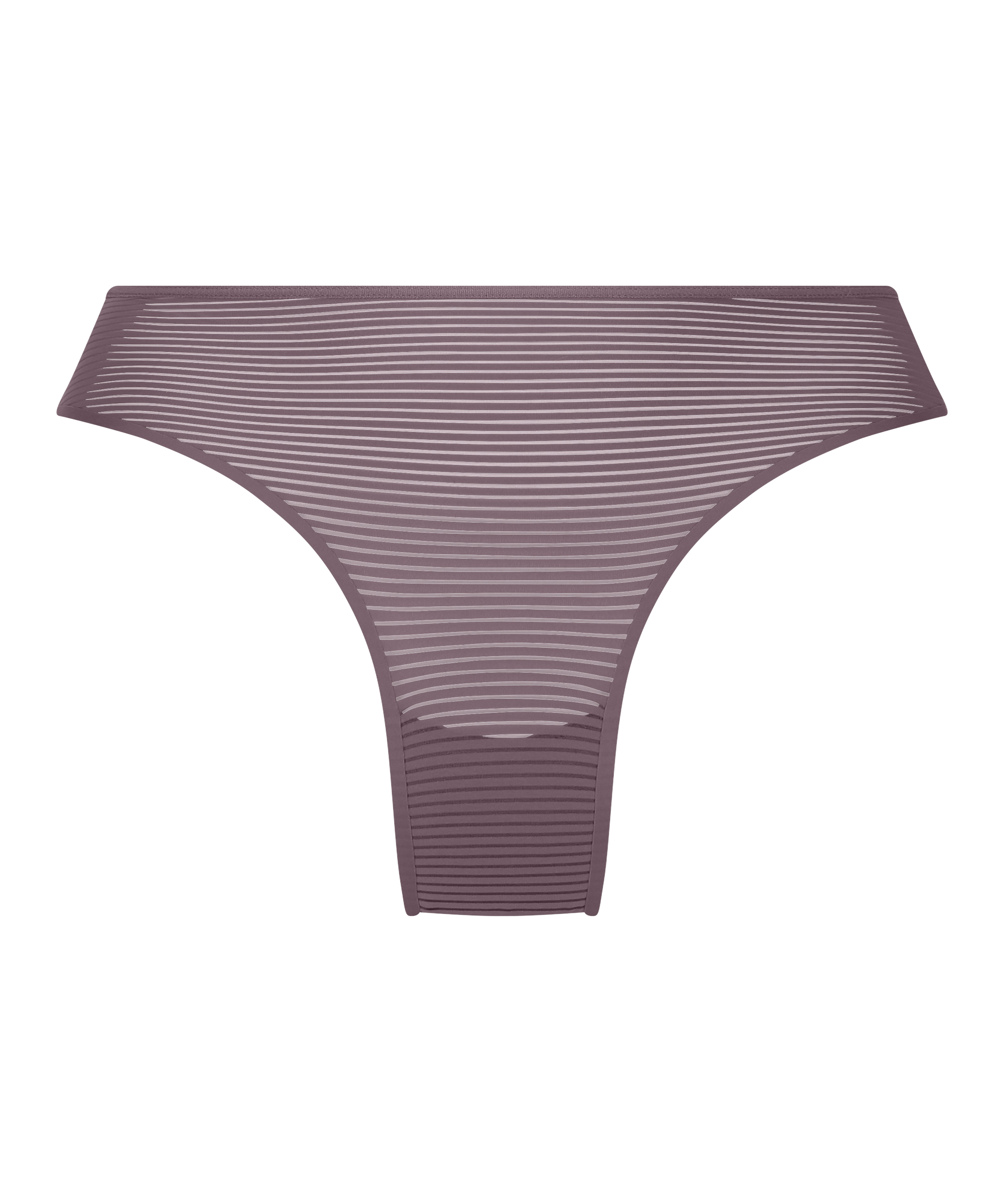 Invisible Brazilian Stripe mesh, Brown, main