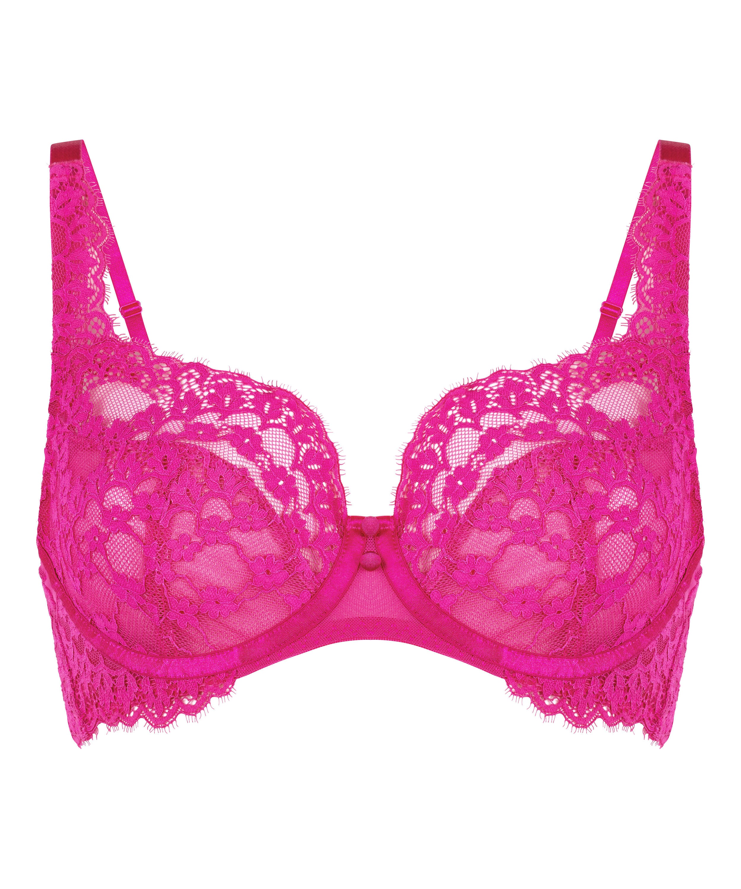Daisy Non-Padded Underwired Bra, Pink