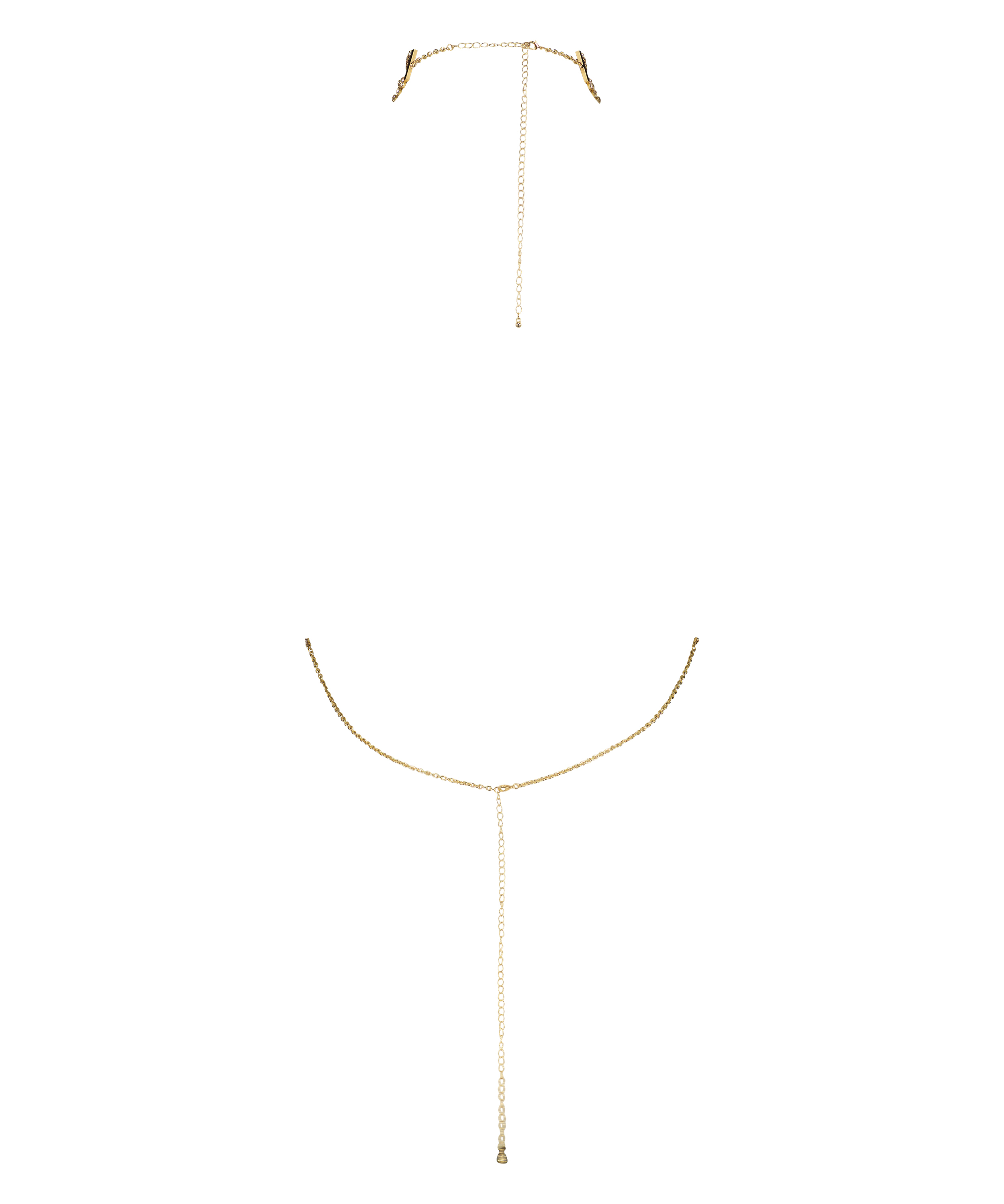 Harness body chain, Yellow, main