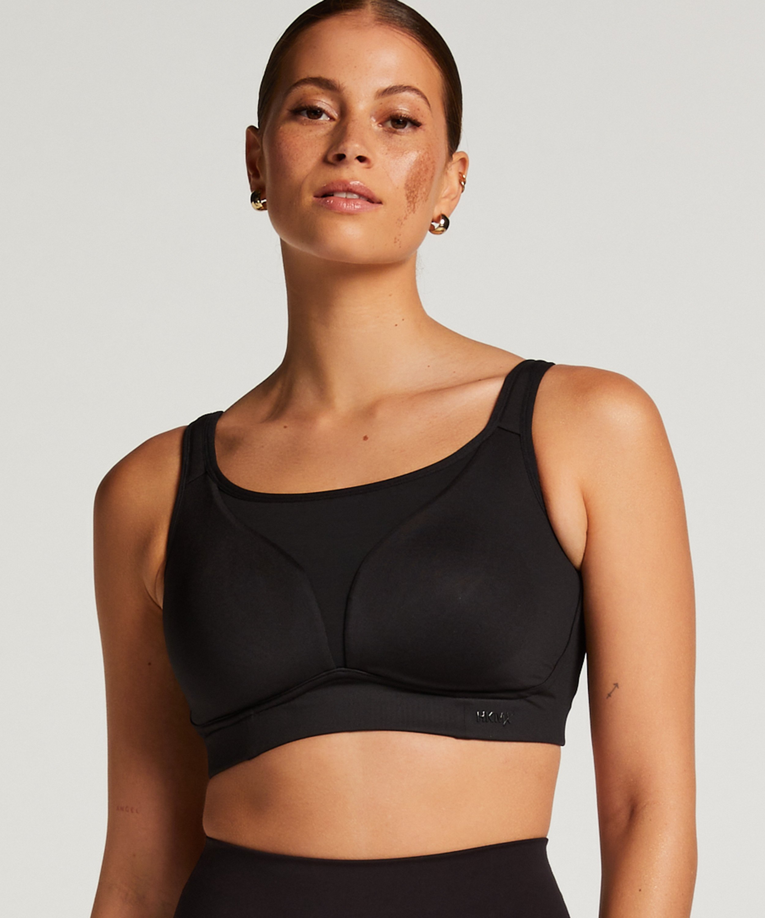 HKMX Sports bra The Elite Level 3, Black, main