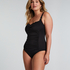 Scallop swimsuit, Black