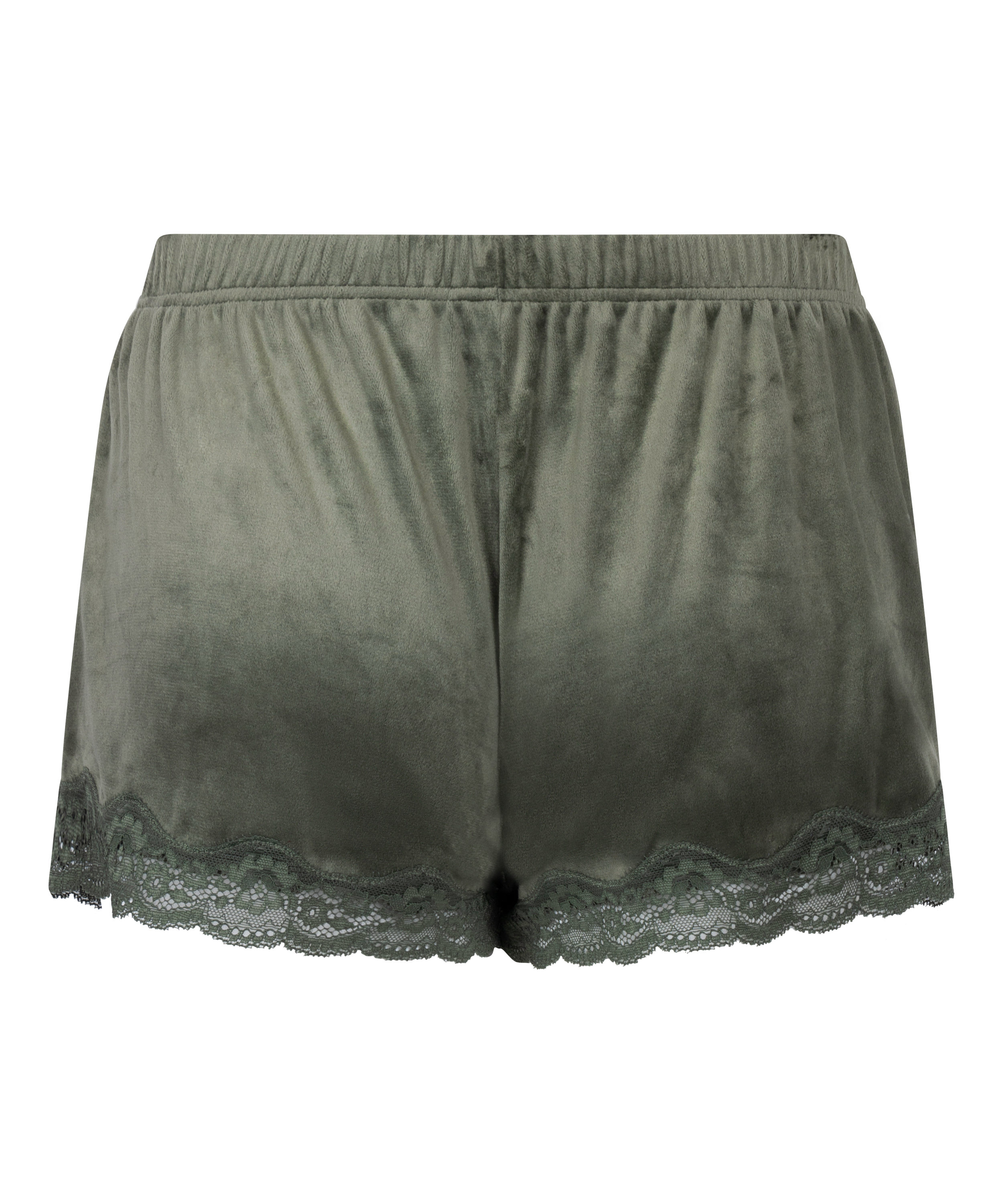 Short Velours Lace, Green, main
