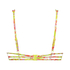 Marrakesh Padded Push-Up Bikini Top, Green