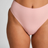 High Waisted Thong Smooth, Pink