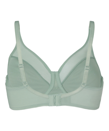 Nina Non-Padded Underwired Minimizer Bra, Green