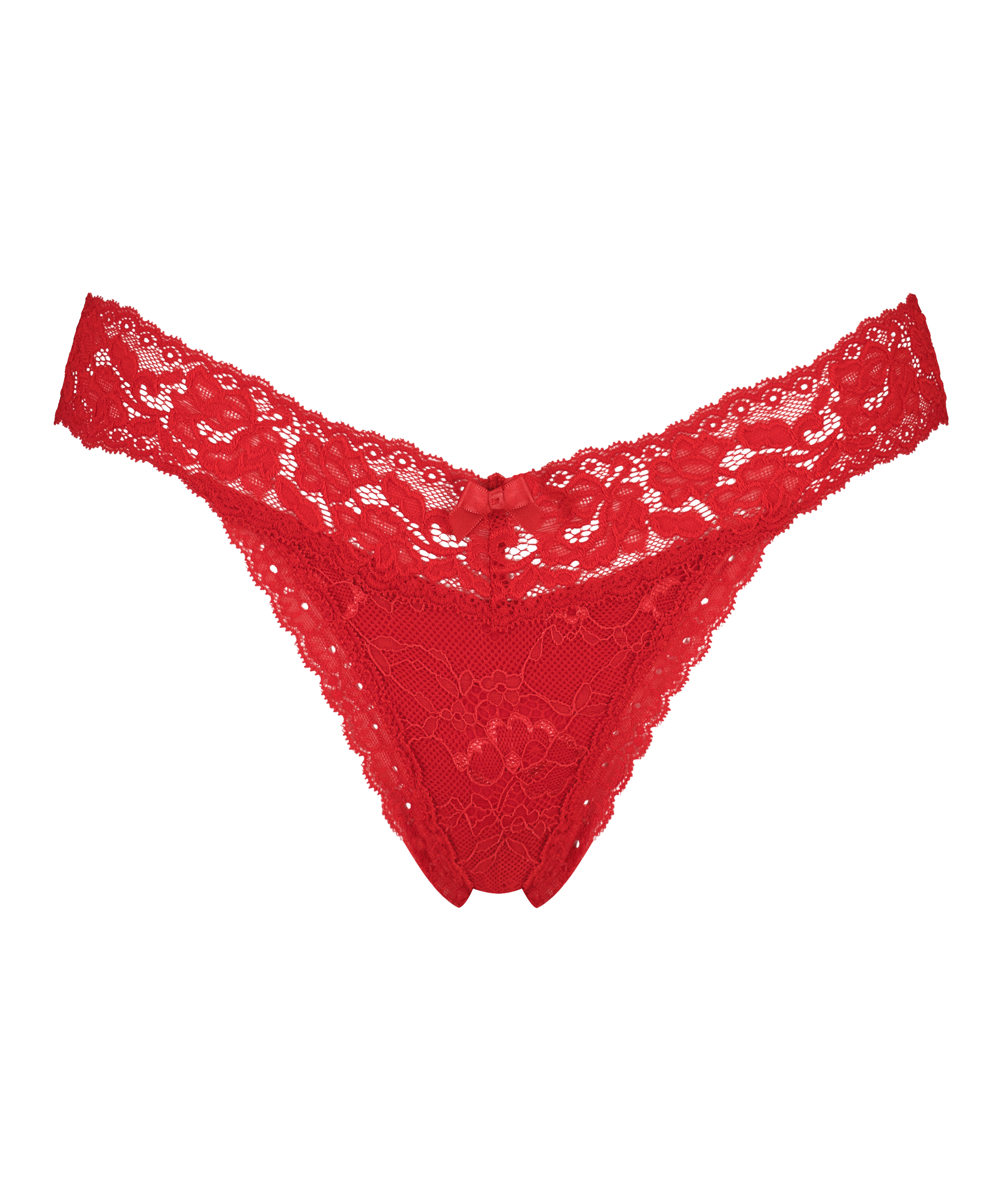 Madison Extra Low Thong, Red, main