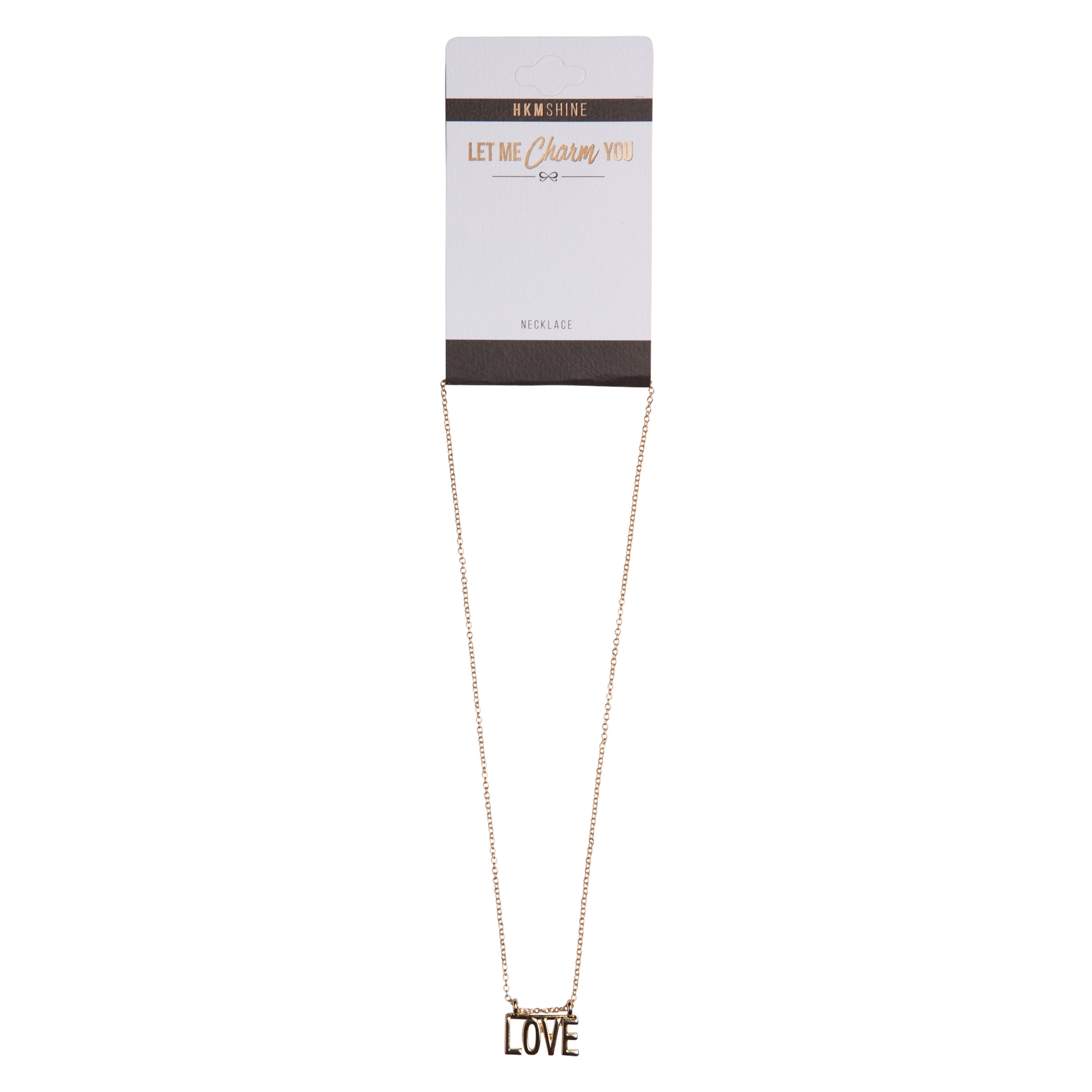 Love Necklace, Yellow, main