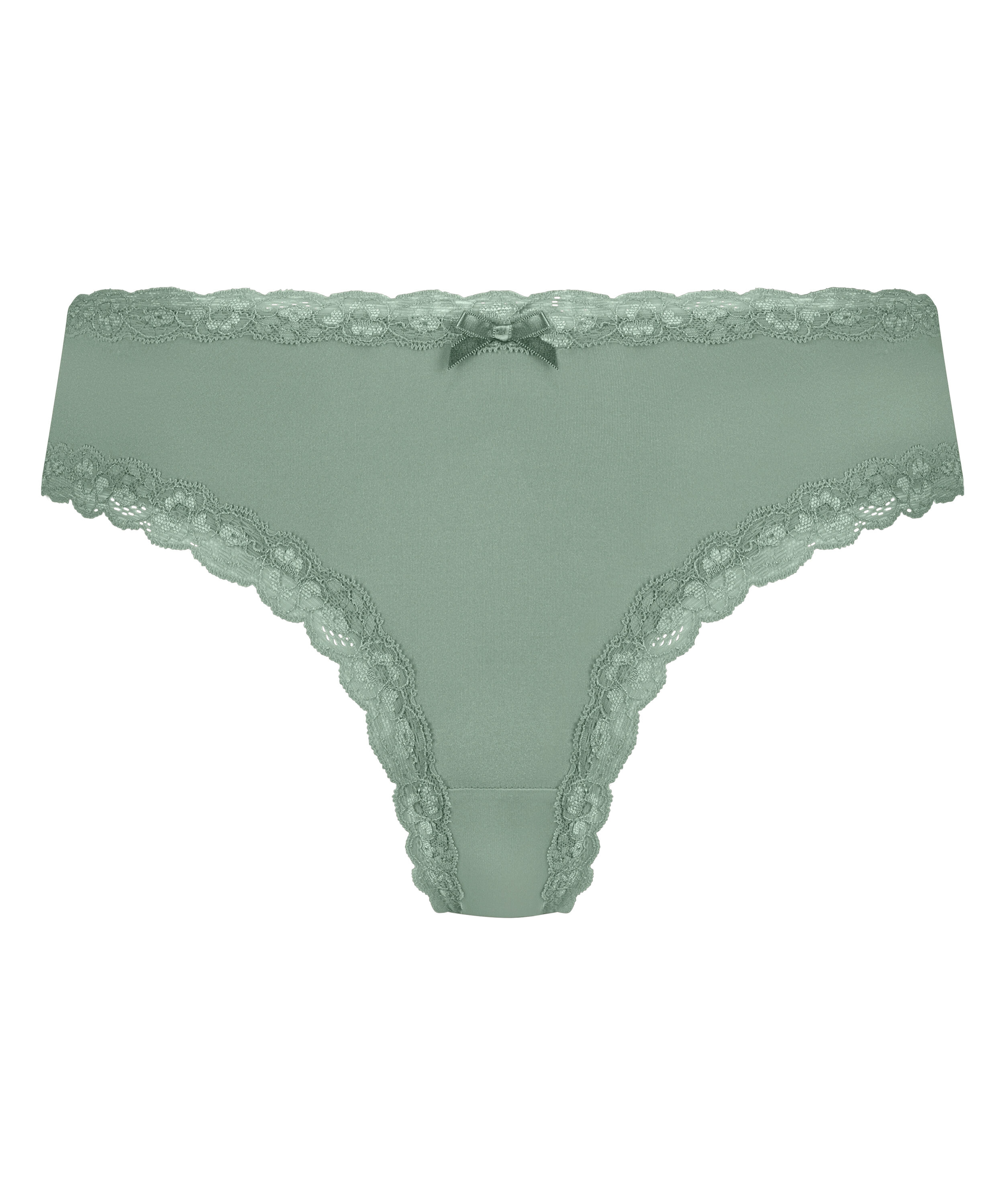 London V-shaped Brazilian, Green