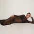 Slipdress Allover Lace, Black