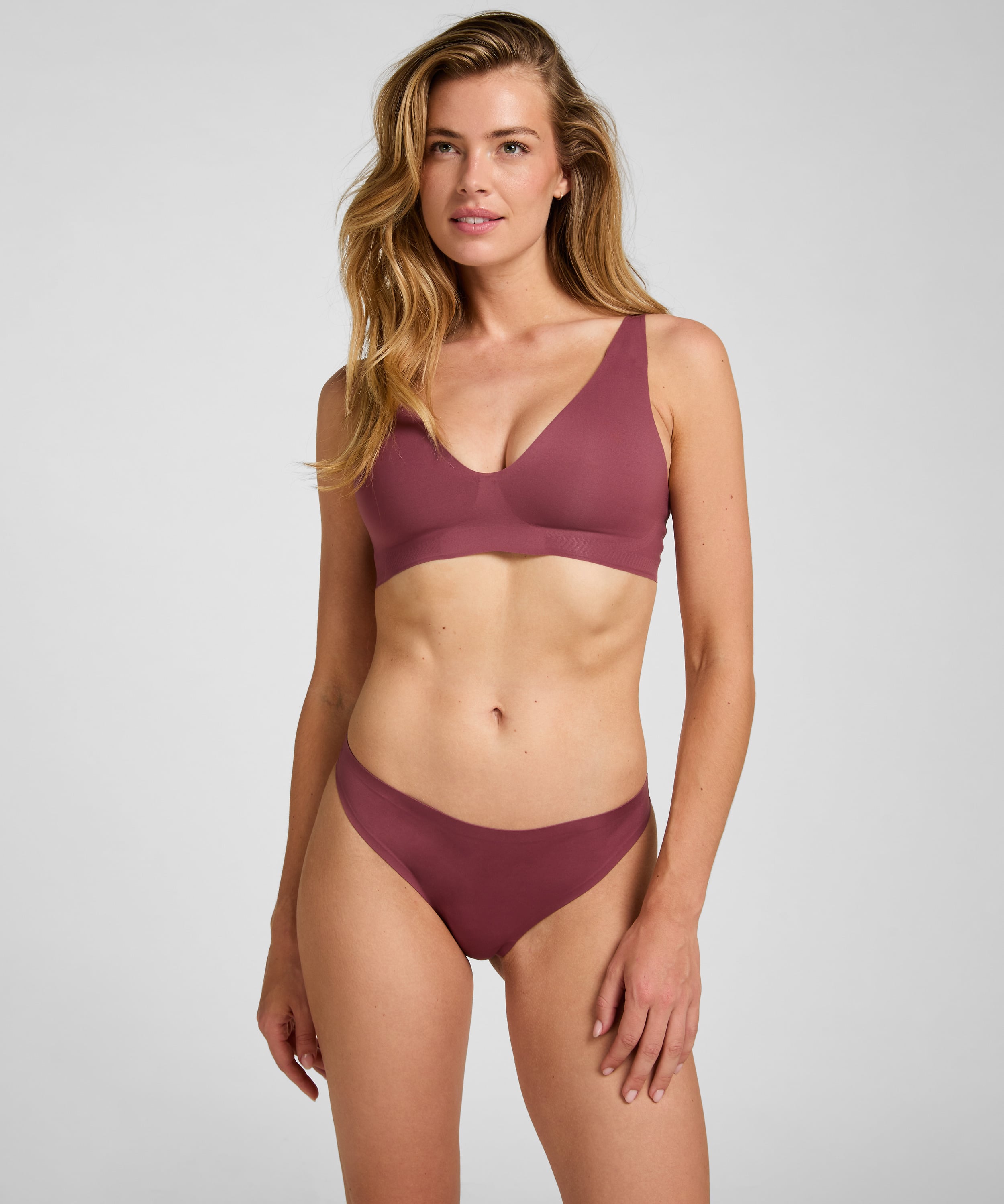 Super Comfort Thong, Purple, main