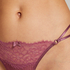 Bliss High Leg Thong, Purple