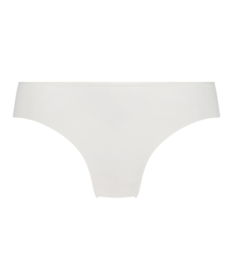 Invisible Lace Back Brazilian, White