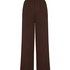 Pant viscose wide leg, Brown