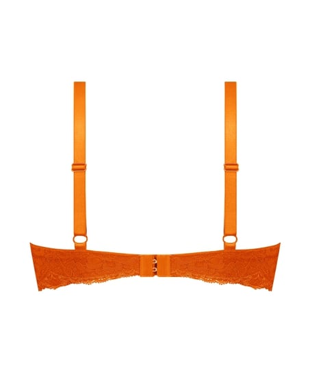 Marine Non-Padded Underwired Bra, Orange