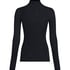 super soft Turtleneck shirt with Cashmere, Black