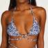 Morocco Triangle Bikini Top, White