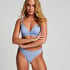 Lola Padded Non-Wired Bra, Blue