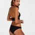 Seamless halter bralette, Black