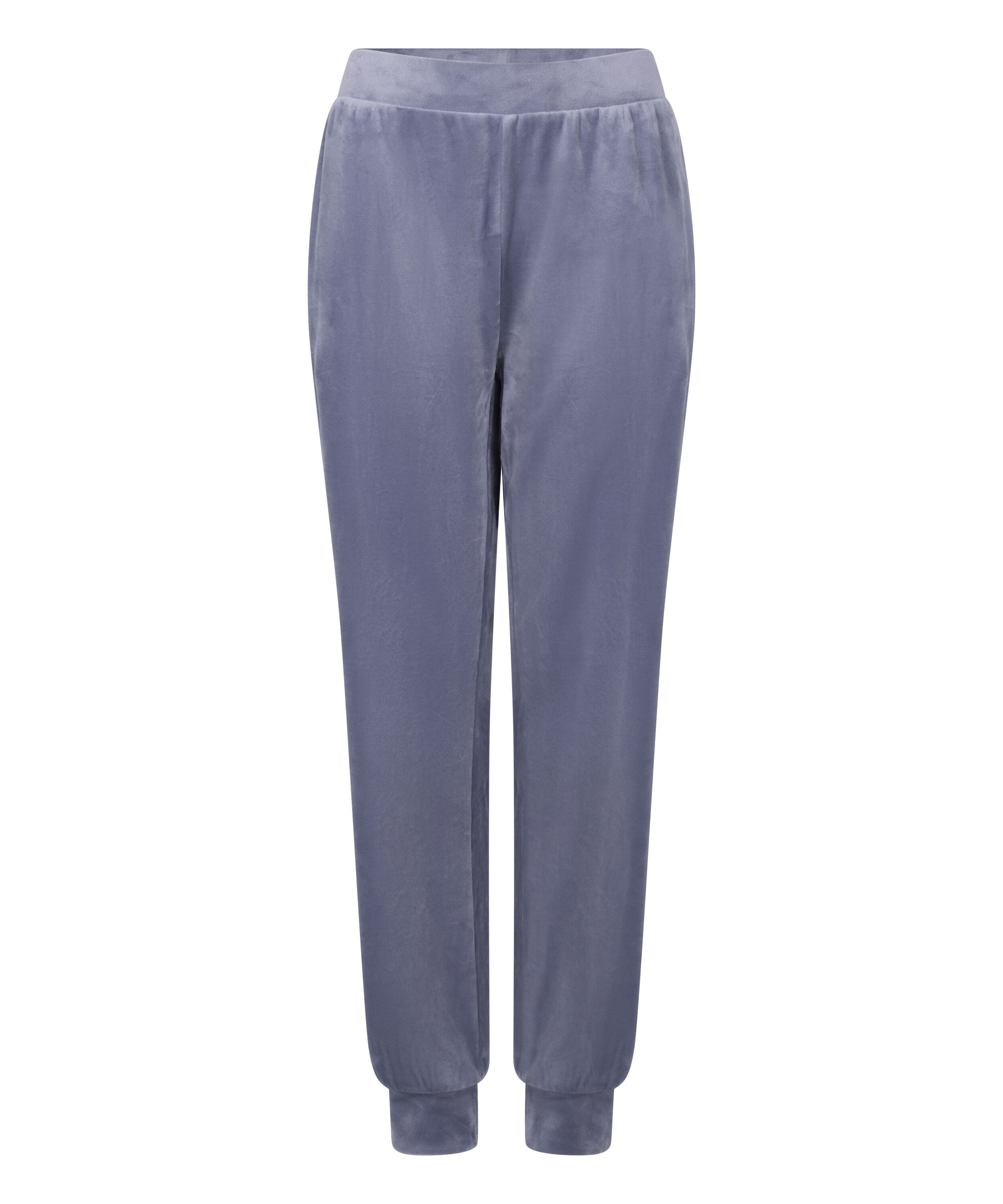 Velours Jogging Pants, Blue