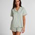 Jacket Woven Stripe, Green