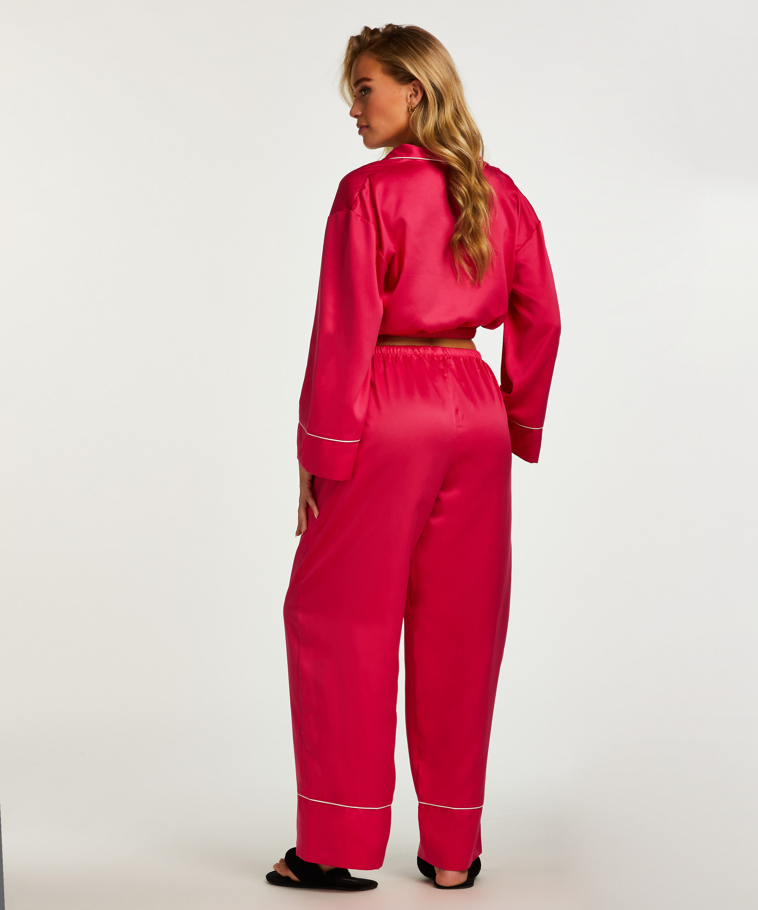 Palazzo Satin, Pink, main