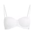 Angie Padded Strapless Underwired Bra, White