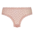V-shaped Brazilian knickers mesh, Pink