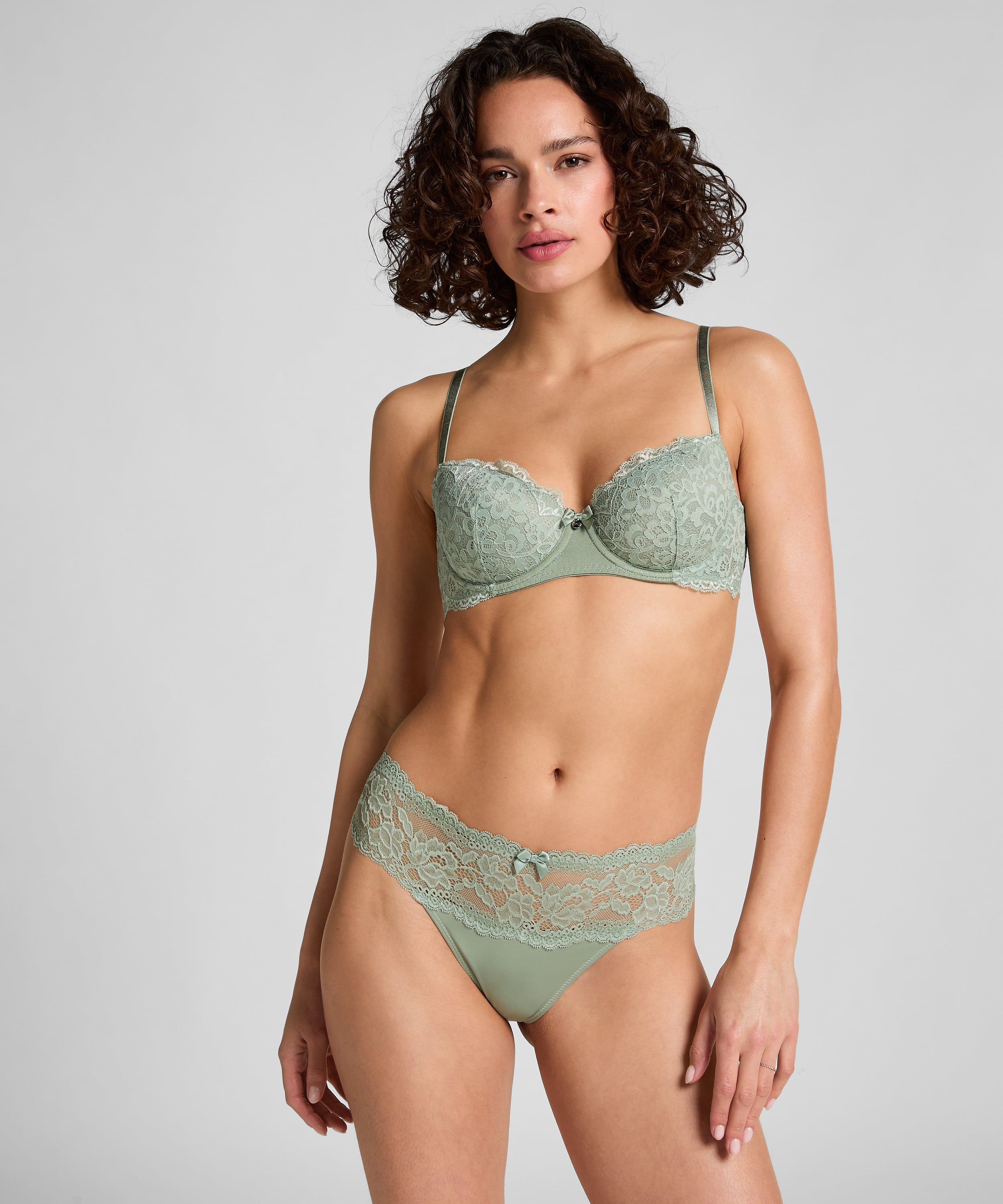 Florence Thong boxers, Green, main