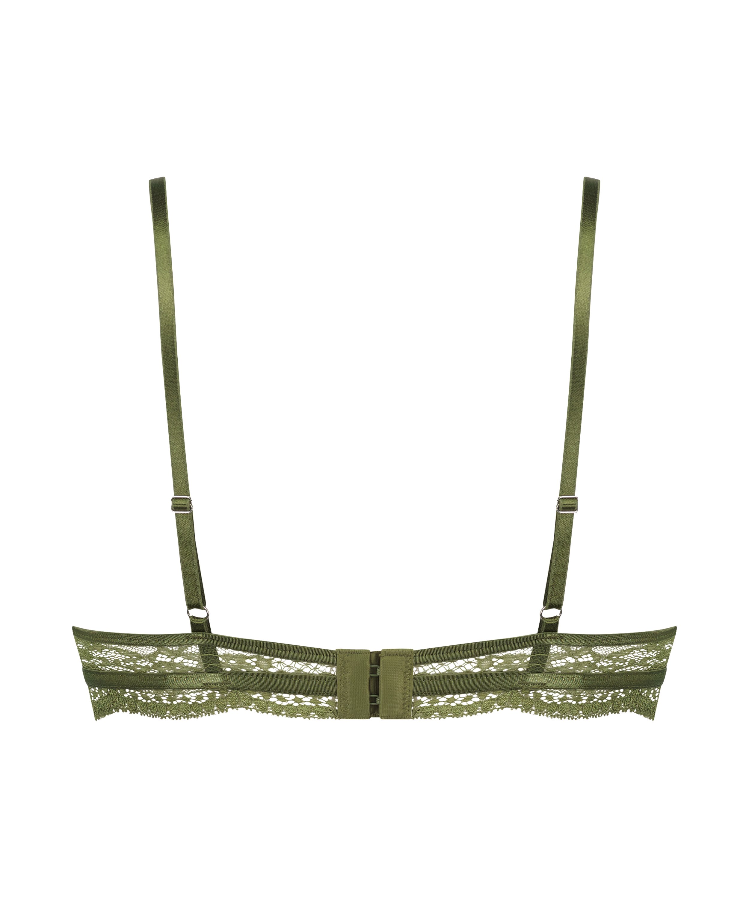 Isabelle Non-Padded Underwired Bra, Green, main