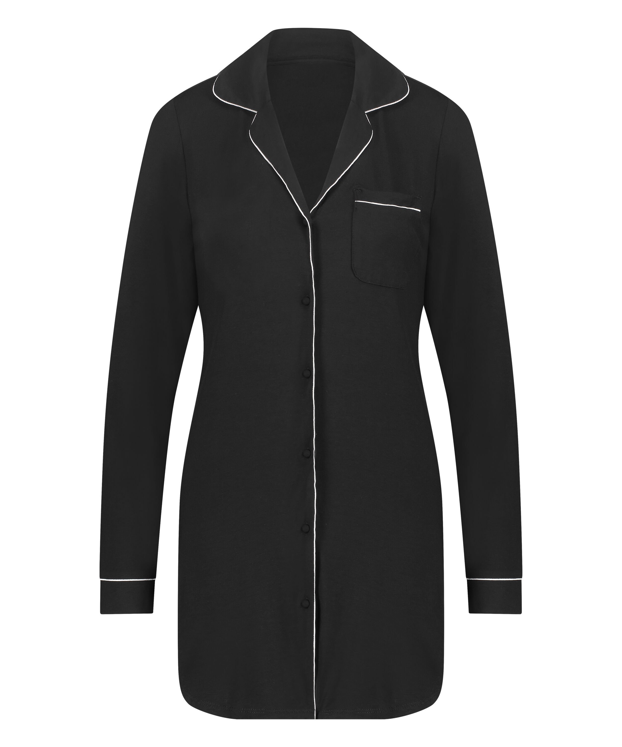 Nightshirt Jersey Essential, Black