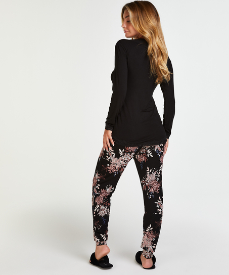 Nursing pyjama set, Black