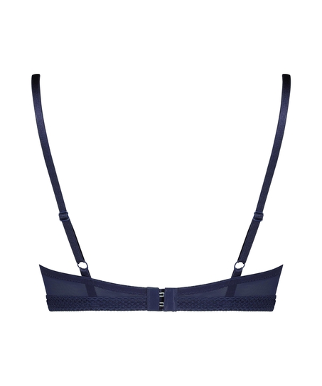 Bessie padded maximizer underwired bra, Blue